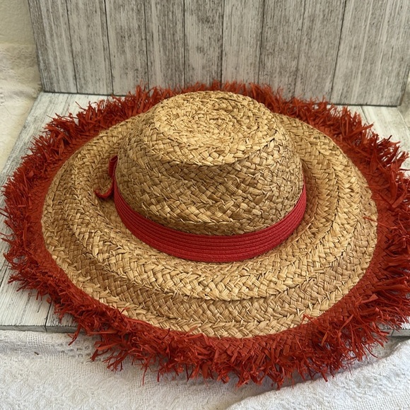 Kate Spade 'dunes Lane' Fringed Straw Hat - Picture 8 of 8